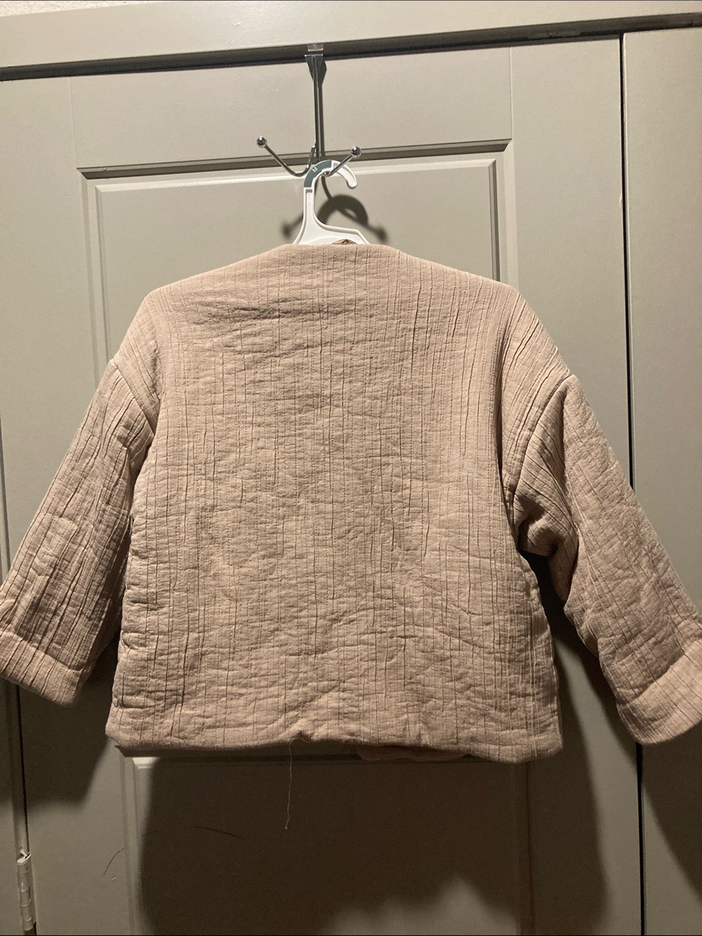 Zara NWOT Kids Jacket in Light Beige - Picture 2 of 2